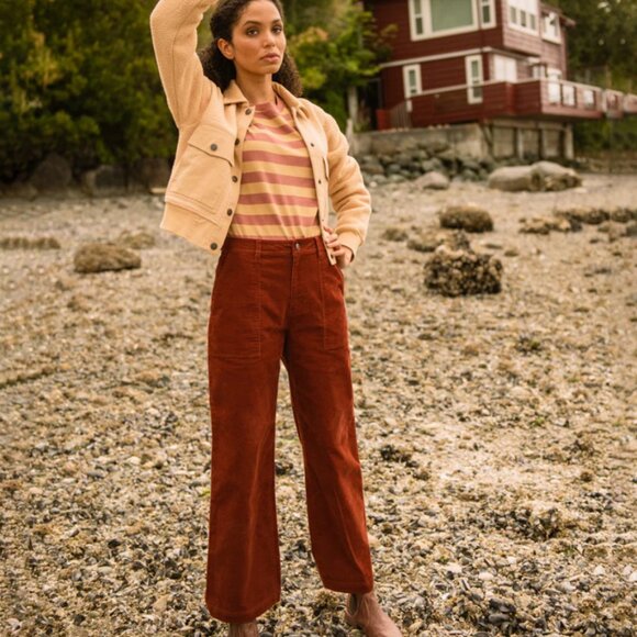 United by Blue - Corduroy Wide Leg Pant - Picture 7 of 8